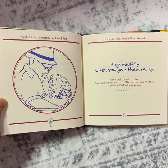 Vintage “God’s Little Instruction Book for Kids” Special Edition - Picture 7 of 9